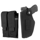 Tactical Concealed Gun Holster IWB/OWB Holster with MOLLE Single Magazine Pouch