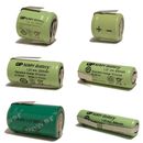 Baterías pequeñas etiquetadas de Ni-MH celdas de 1,2 V para paquetes de baterías de radiocontrol NiMH de luz personalizada