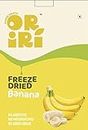 Freeze Dried Banana by Oriri | 100% Natural and Healthy | Sugar free snack | Vegan | 30 grams