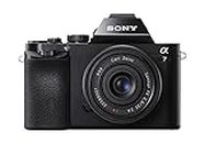 Sony a7 (Alpha 7) ILCE-7K - Digitalkamera - spiegelfreies System - 24.3 Mpix 28-70mm-Objektiv - Wi-Fi, NFC - Schwarz