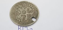 one single  old rare coin