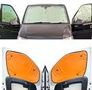 Kit de Store de fenêtre pour Ford Transit Custom (modèles à partir de 2012) - Réversible et Thermique avec Doublure Orange