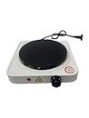 GRINISH Electric Cooking Stove Induction Cooktop Hot Plate Burner 1500Watts-110V Hot Plate Electric Cooking Heater Induction Cooktop, Light And Adjustable Temperature.