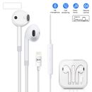 Wired Headset For iPhone 14 13 12 11 7 8Plus X XS MAX XR Earphones White Earbuds