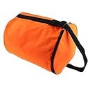 LOSA Round Bucket Bag Sports Basket Sports Tennis Balls Storage Handbag Orange