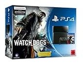 PS4 - Konsole Jet Black 500GB + Watch Dogs