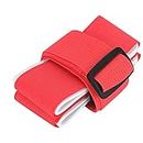 Dilwe Ski Strap, Adjustable Ski Pole Carrier Shoulder Sling with Cushioned for Snowboard Skateboard Yoga Mat Winter Outdoor Sports Accessory(Red)