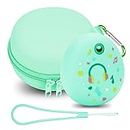 MGZNMTY Protective Hard Case and Silicone Cover Compatible with Tamagotchi Pix Electronic Virtual Pet Game Machine (Green)