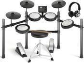 Electric Drum Set for kids Beginner USB MIDI, Throne, Headphones, Sticks