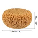 Knockdown Texture Sponge 4.3" Painting Supplies Wall Texturing 4Pcs - Brown