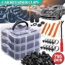 795PCS Car Body Trim Clips Retainer Bumper Auto Panel Push Plastic Fastener Kit