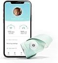 Owlet Smart Sock 3 - Baby Monitor - Track Heart Rate, Oxygen and Sleep Trends (0-18 Months) - Mint Green