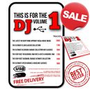 THIS IS FOR THE DJ VOL 1 - ALL GENRES OVER 9,000 FULL HIGH QUALITY MP3s (ON USB)