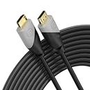 Portronics Konnect Sync 4K@60Hz HDMI to HDMI Cable, 5M Length with Support eARC and Compatible with Smart HDTV, Laptop, Monitor, Projector, eARC enable Soundbar(Black)
