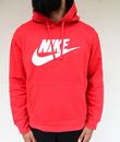 Nike Pullover Fleece Red  Hoodie