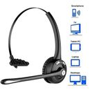 Trucker Bluetooth Headset with Microphone Wireless Business Driver Headphones
