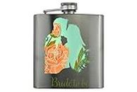 Flasque en acier inoxydable pour whisky, vodka, tequila, inscription « Bride to Be » 2024