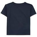 The Children's Place boys Short Sleeve Basic T-shirt T Shirt, New Navy, L 10 12 US