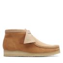 Clarks Originals Womens Wallabee Moccasin Boot Brown Suede Casual  Boots Shoes