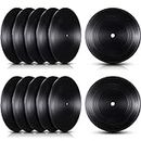 Blank Vinyl Records 7 Inch CD for Room Decor Blank Vinyl Records for Wall Aesthetic Decoration Fake Records Independent Aesthetics Room Decor DIY Projects (24 Pieces)