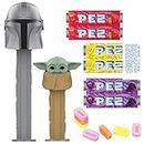 PEZ The Mandalorian & The Child Gift Set - Dispensers & 6 Candy Refills