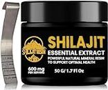 (50 Grams) Shilajit Resin, Natural Shilajit for men, 600 mg Shilajit pure Himalayan organic for Women