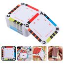  150 Pcs Paper Loom Cards DIY Weaving Tablet Wood Crafts Schacht Lovers Flat
