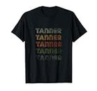 Love Heart Tanner Tee Grunge/Vintage Style Black Tanner Camiseta