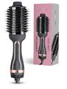 Volume Booster Blowout Brush in Black with Rose Gold