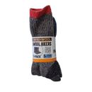 Omni Wool Unisex Merino Wool Multi-Sport Warm Hikers Hunting Socks, 3 Pairs,