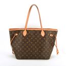 Louis Vuitton Neverfull MM Monogram Canvas Tote Shopping Bag NFC Chip (No Pouch)