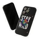 Stay Wild Neon Animal iPhone Cases Phone Samsung Cases Slim Tough Protection Pho