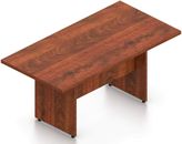 6 FT Contemporary Rectangular Conference Room Table in American Dark Cherry