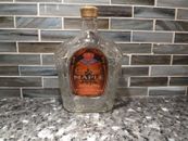 Crown Royal Maple Finished Discontinued - Empty Bottle 750ml