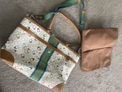 Coach Leather Diaper Nappy Bag