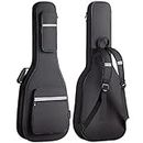 CAHAYA Electric Guitar Bag Premium Padded Gig Bag Soft Case 12 mm Thick Padding with Reflective Bands CY0201