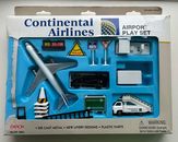 RARE Continental Airlines Airport Play Set by Daron WITH BOXS VINTAGE!