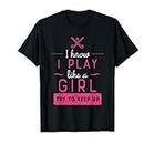 Field Hockey Shirt -Girl Field Hockey Gift- Play Like a Girl