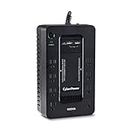 CyberPower ST625U Standby UPS System, 625VA/360W, 8 Outlets, 2 USB Charging Ports, Compact