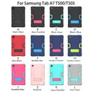 For Samsung Galaxy Tab A7 10.4 T500 T505 Hy-brid Rubber Rugged Stand Case Cover