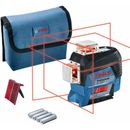 Linienlaser gll 3-80 c Professional inkl. Schutztasche und Laserzieltafel - Bosch
