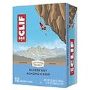 CLIF BARS - Energy Bars - Blueberry Crisp - Made with Organic Oats - Plant Based Food - Vegetarian - Kosher (2.4-Ounce Protein Bars, 12 Count)