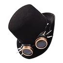 MYADDICTION Gothic Steampunk Hat Halloween Party Hat Costume Accessory for Teens Adults Clothing Shoes & Accessories | Costumes Reenactment Theater | Accessories | Hats & Headgear