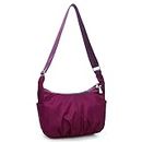 ketmart Nylon Womens Crossbody Bag Purse with Adjustable Shoulder Strap(Color-Purple)
