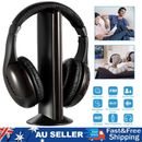 Wireless TV Headphones 5 In 1 Home Headset For TV Watching TV Ear Microphone