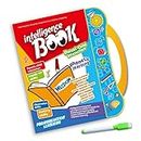Intelligence Book | Interactive Book -Musical English Educational Phonetic Learning Book for 3 + Year Kids|Toddlers|Educational ABC and 123 E-Learning Kids Electronic Activity Notebook.