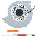 New PS4 CPU Cooling Fan, Internal Cooler Fan Replacement for Sony Playstation 4 PS4 CUH-10XXA (CUH-1000A CUH-1001A) & CUH-11XXA (CUH-1100A CUH-1115A) Console Series with Tool Kit
