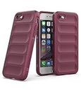 Zapcase Back Case Cover for iPhone 7 / iPhone 8 / iPhone SE 2020 | Compatible for iPhone 7 / iPhone 8 / iPhone SE 2020 Back Case Cover | Matte Case | Liquid Silicon Case with Camera Protection | Plum