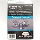 12 Pack Genuine BabyLock Bobbins(Class 15) # BLG-BOB With Plastic Storage Case