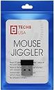 Tech8 USA, Undetectable USB Mouse Jiggler, Works in Background, Keeps Teams, Skype, Lync and PC Active, No Software, Plug-and-Play, Texas Company